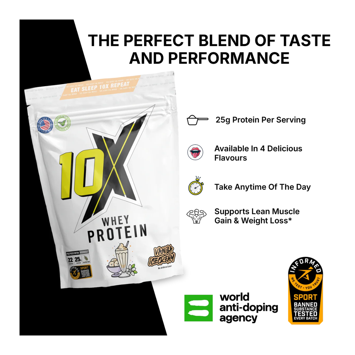 10X Whey 22 Servings