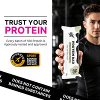 10X Athletic White Chocolate Pistachio Protein Bars | 12 × 55g | 16g Protein per Bar