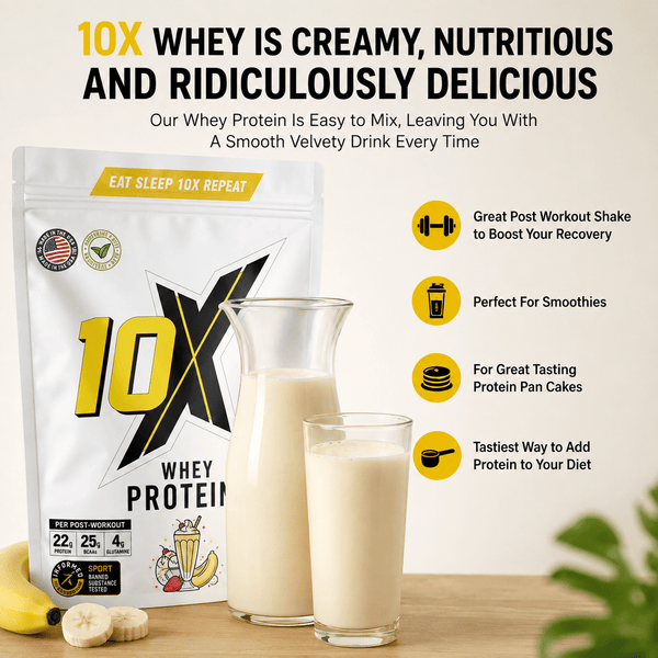 10X Athletic Whey Protein | 25g Protein | 0.7 kg