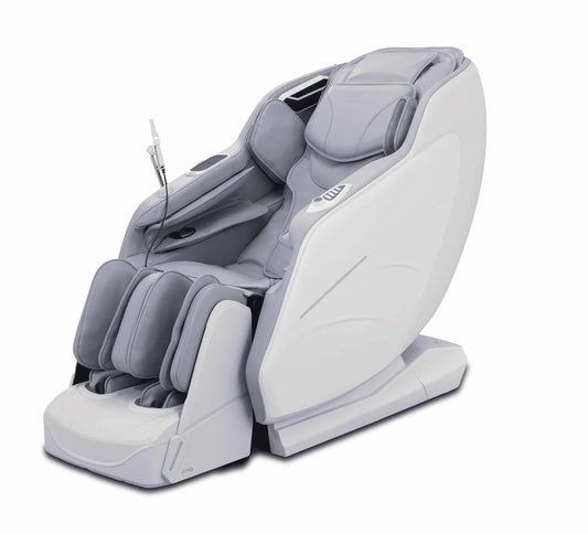 Averest 4D Massage Chair - AI Body Scan, Zero Gravity, 360° Heat, 28 Airbags, Voice Control - Grey
