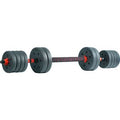 Axox Fitness Polypropylene Weight Set | 20kg | Dumbbell & Barbell Combo