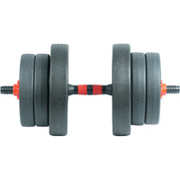 Axox Fitness Polypropylene Weight Set | 20kg | Dumbbell & Barbell Combo