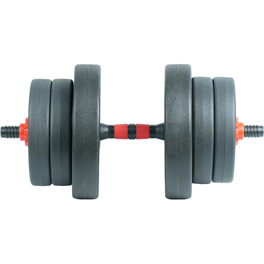Axox Fitness Polypropylene Weight Set | 20kg | Dumbbell & Barbell Combo