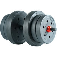 Axox Fitness Polypropylene Weight Set | 40kg | Dumbbell & Barbell Combo
