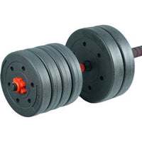 Axox Fitness Polypropylene Weight Set | 40kg | Dumbbell & Barbell Combo