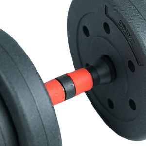 Axox Fitness Polypropylene Weight Set | 40kg | Dumbbell & Barbell Combo