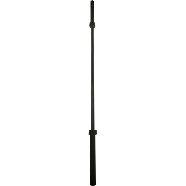 Olympic Bar with Black Grip & Black Sleeves 220cm | Axox Fitness