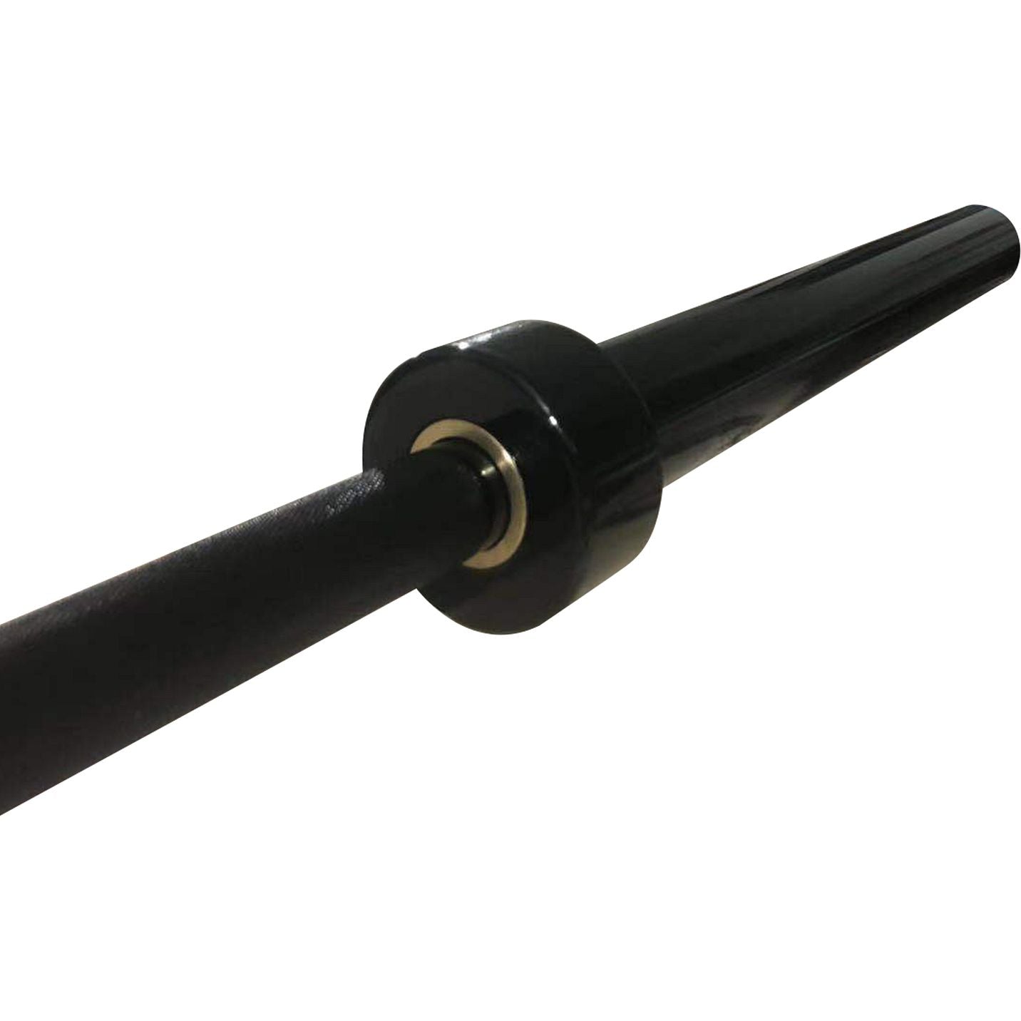 Olympic Bar with Black Grip & Black Sleeves 220cm | Axox Fitness