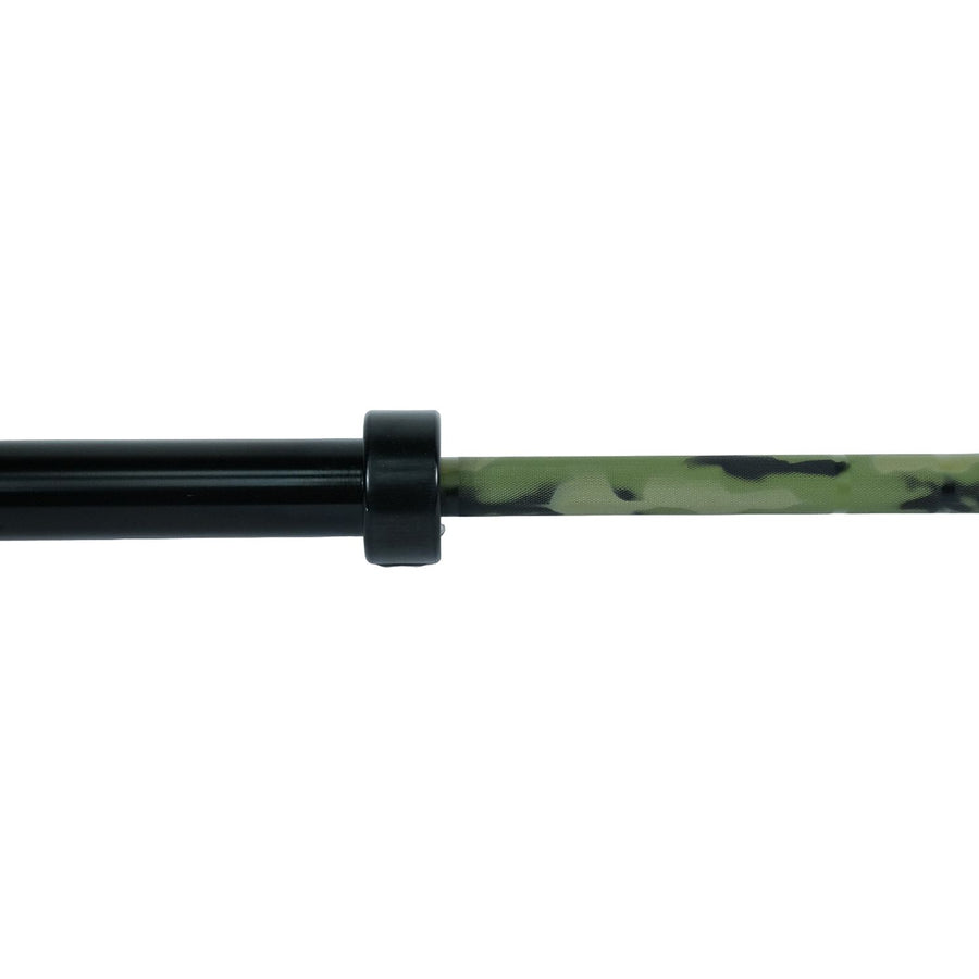Axox Fitness Olympic Bar – Camouflage Grip With Black Sleeves | 220cm