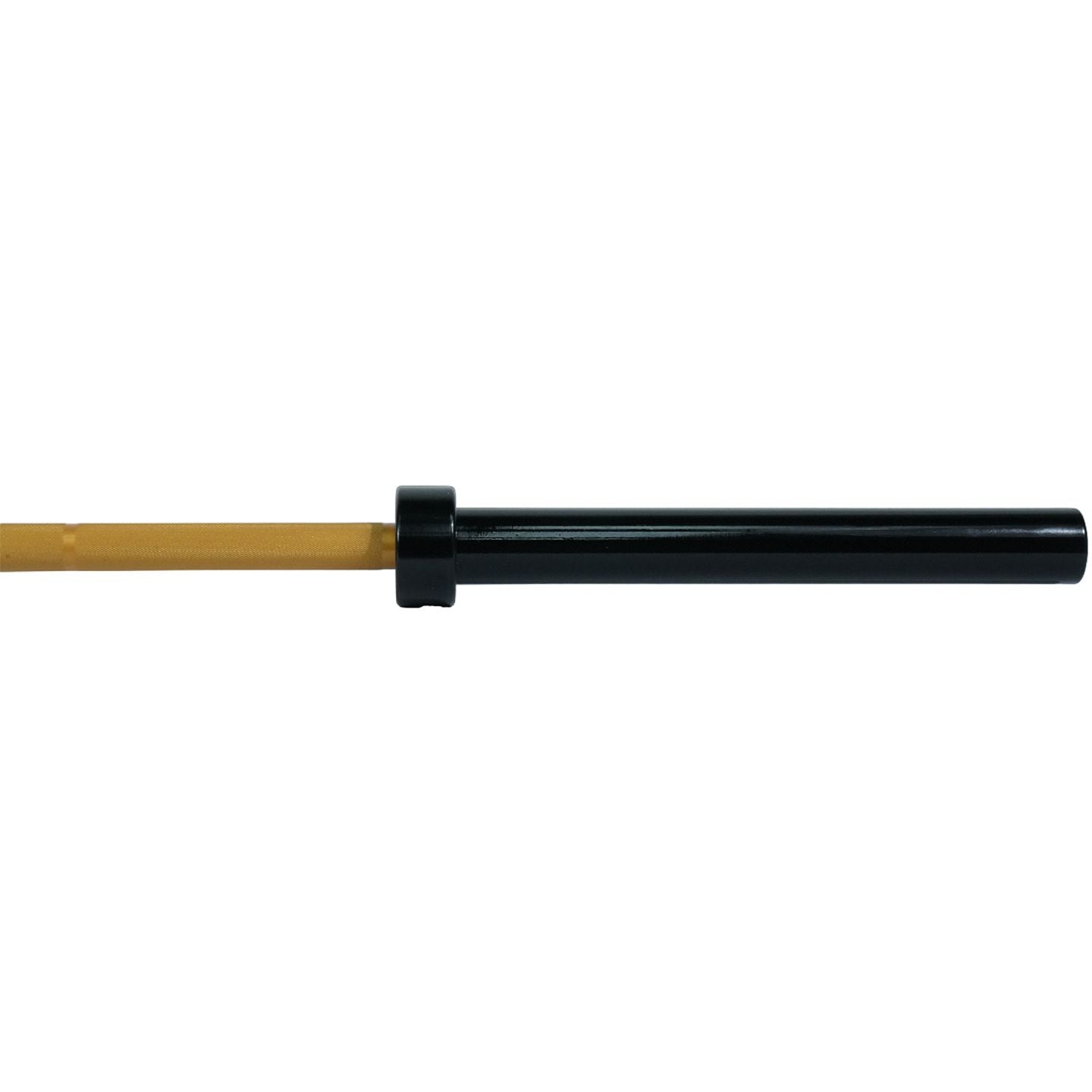 Axox Fitness Olympic Bar – Gold Grip With Black Sleeves | 220cm