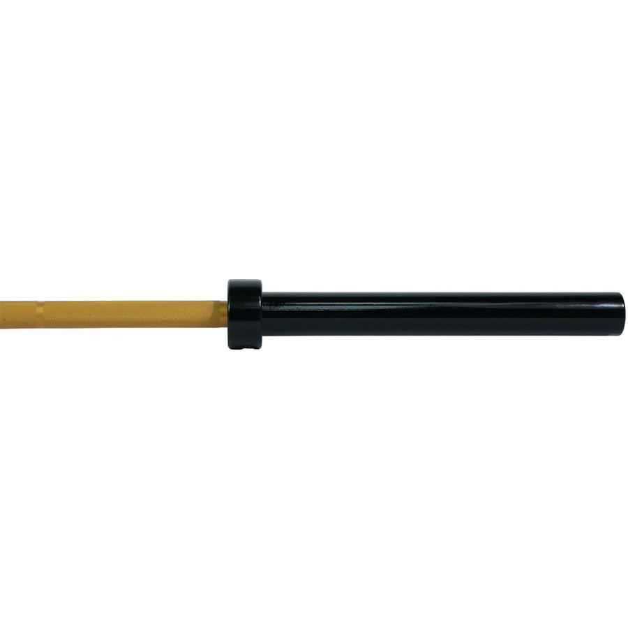 Axox Fitness Olympic Bar – Gold Grip With Black Sleeves | 220cm