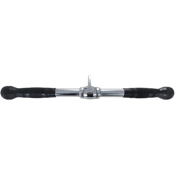 Revolving Solid Straight Bar With TPR Grips