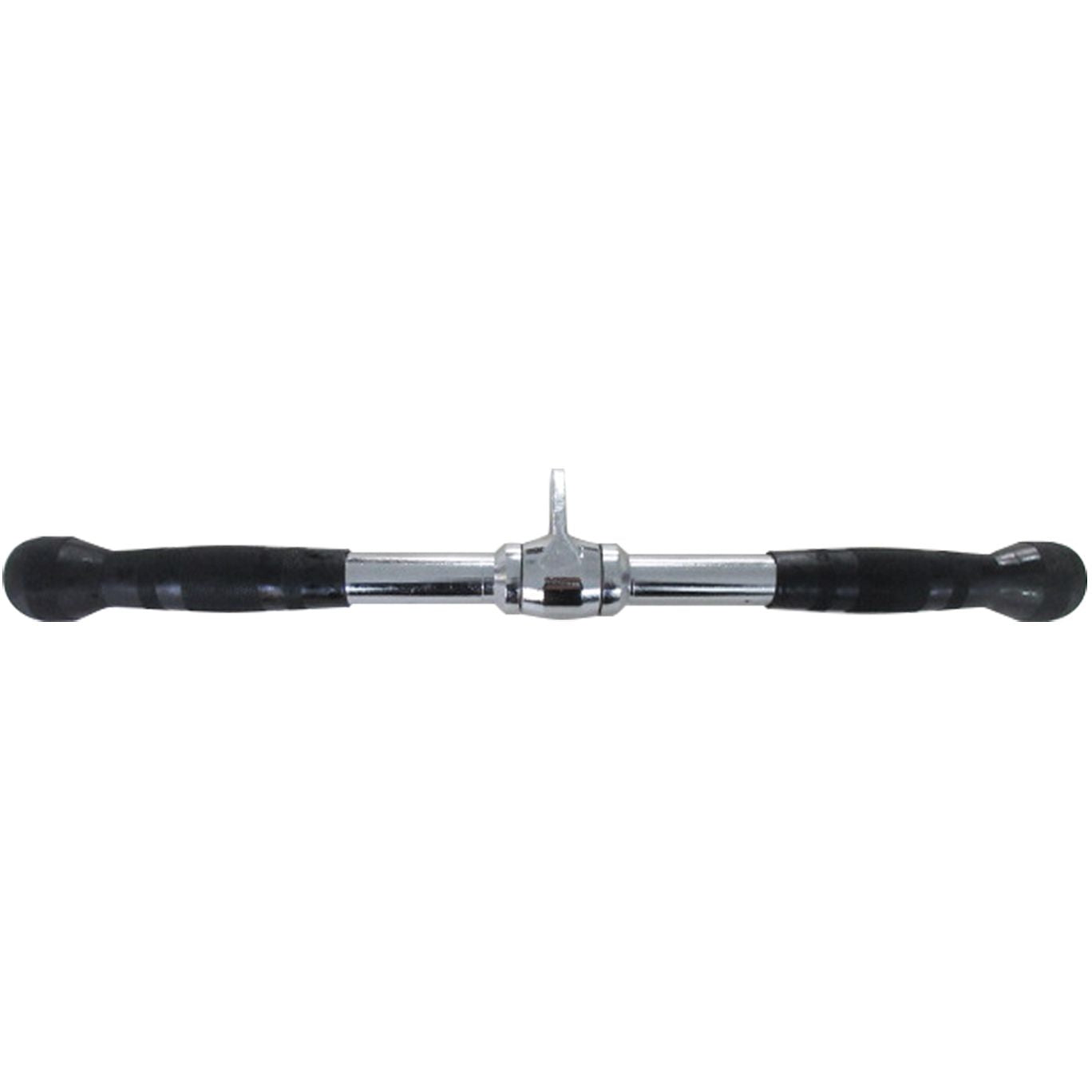 Revolving Solid Straight Bar With TPR Grips