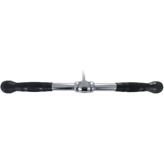 Revolving Solid Straight Bar With TPR Grips