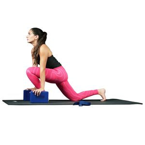 Axox Fitness Yoga Set – EVA Foam Brick & Stretch Strap | Beginner to Advanced