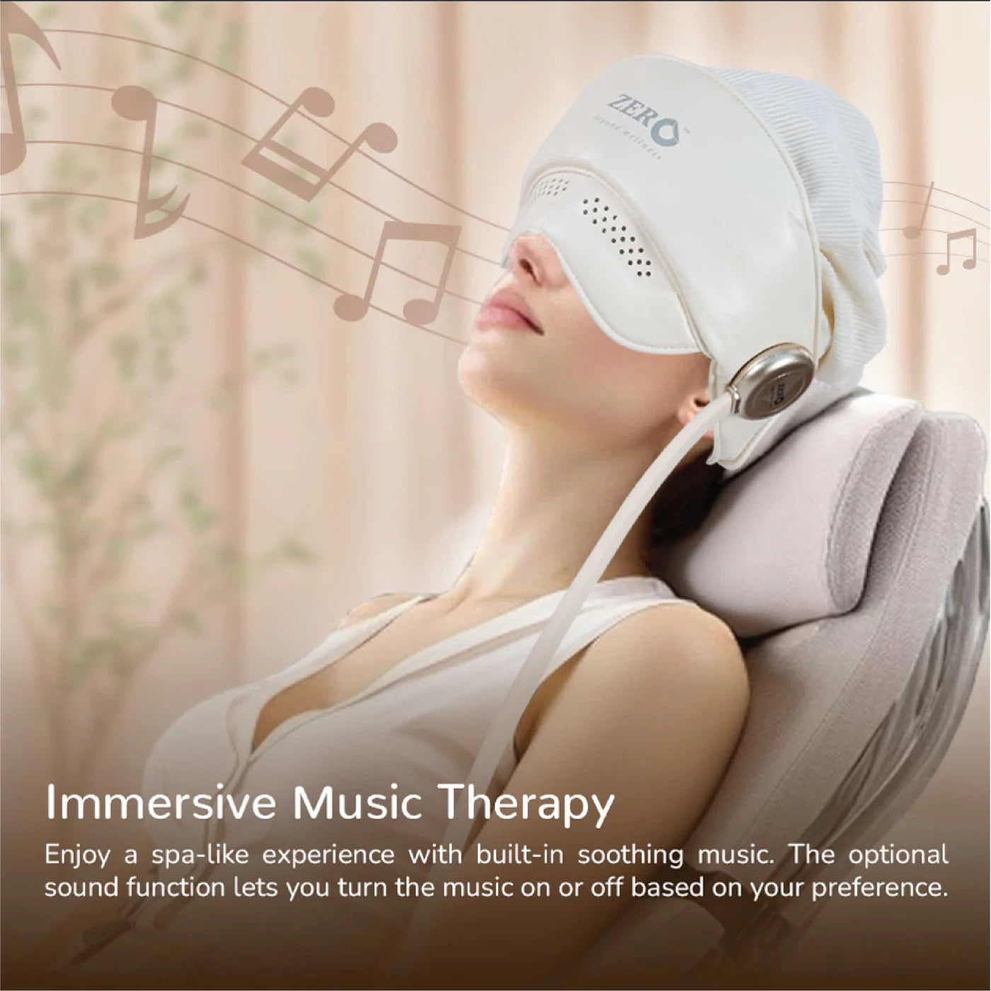 D'Medizonic Electric Head Massager - Heat Therapy, Air Compression, 4 Modes, Music - Headache & Stress Relief - Rechargeable