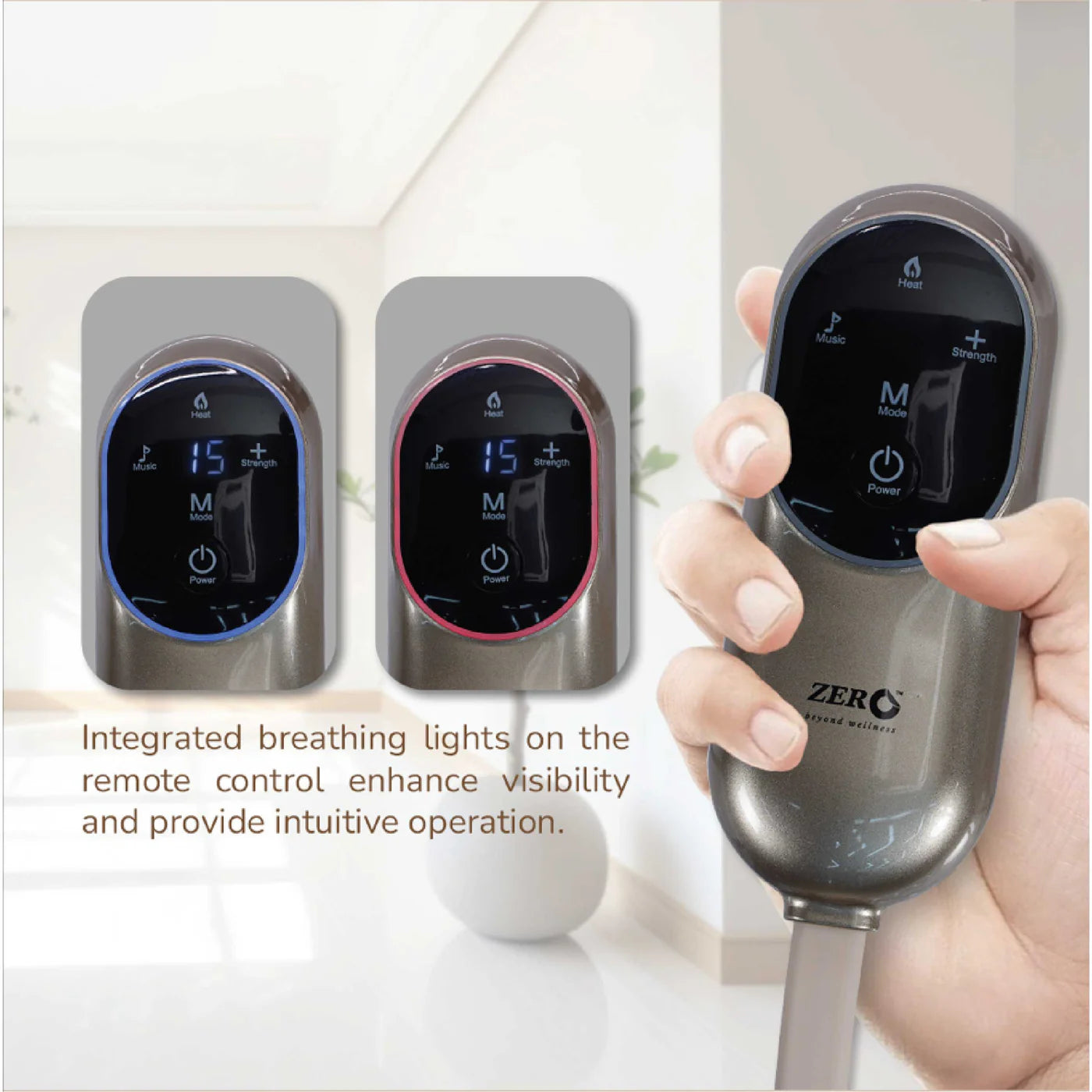 D'Medizonic Electric Head Massager - Heat Therapy, Air Compression, 4 Modes, Music - Headache & Stress Relief - Rechargeable