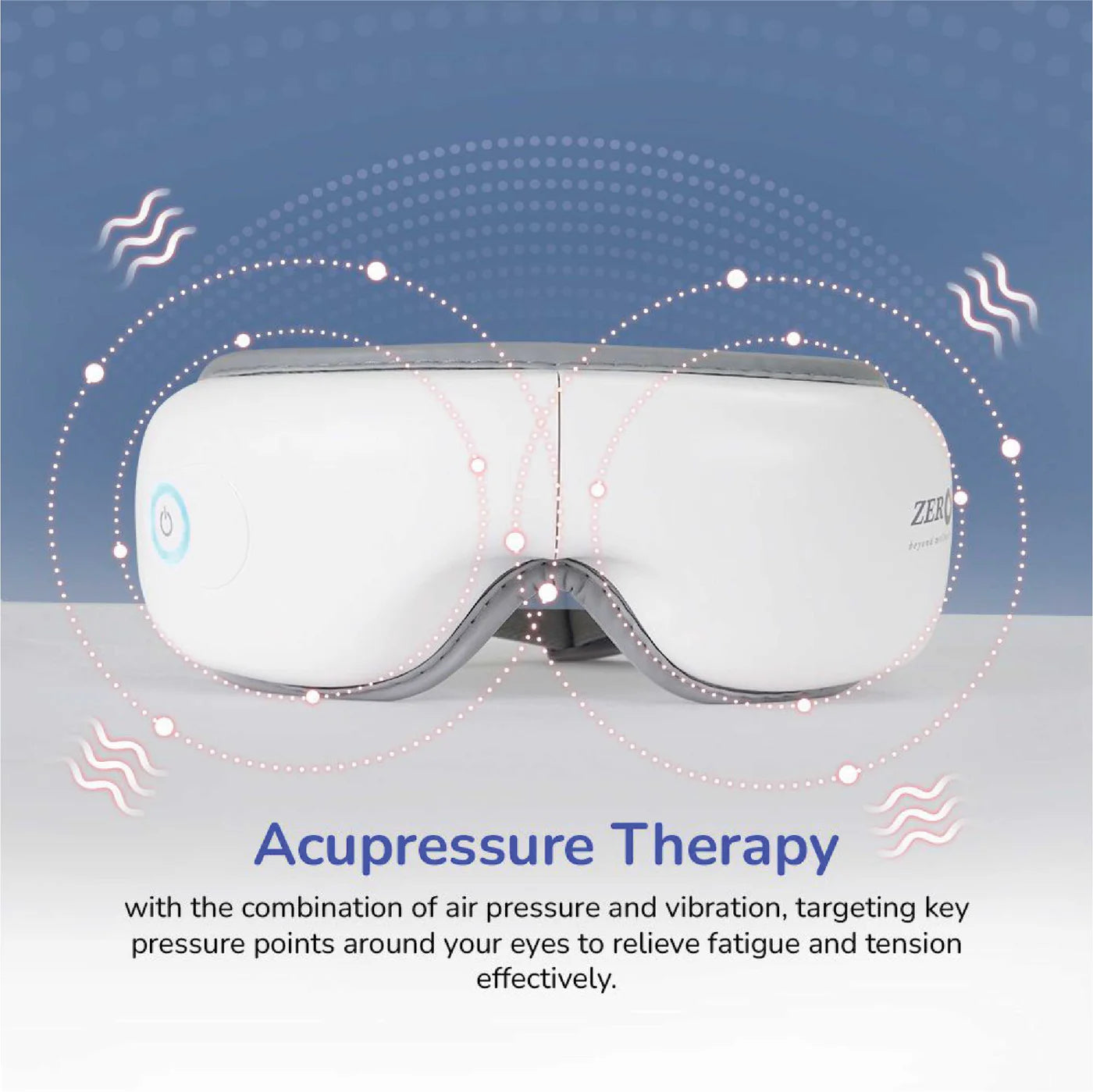 I-Vizz+ Eye Massager | 5 Modes | Air Pressure, Vibration & Heat | Music Therapy | 180° Foldable | Type-C | Eye Fatigue Relief