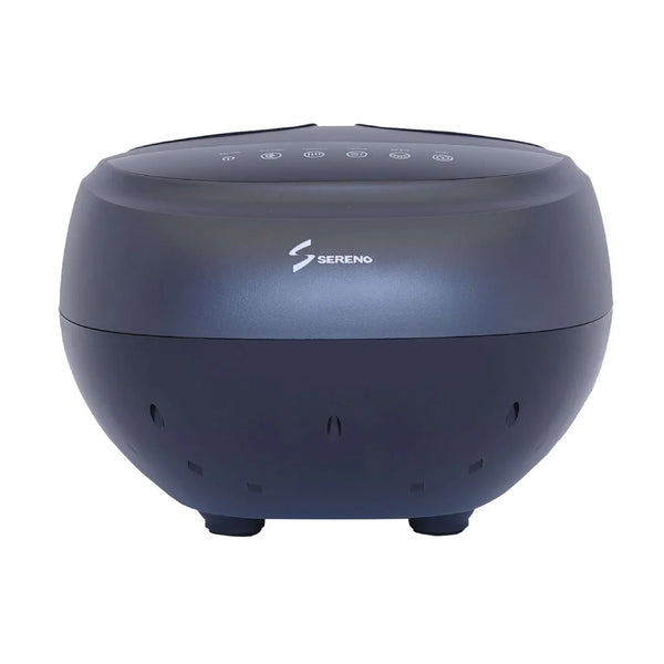 Sereno Midnight Foot Massager with Heat & Air Compression – 9 Intensity Levels, Auto Modes Foot Therapy