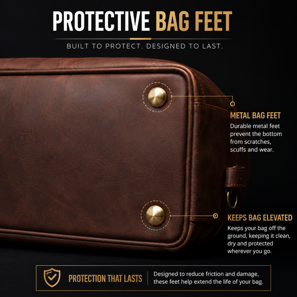 MyPT Leather Travel Duffel Bag | Premium Gym, Travel & Weekender Bag