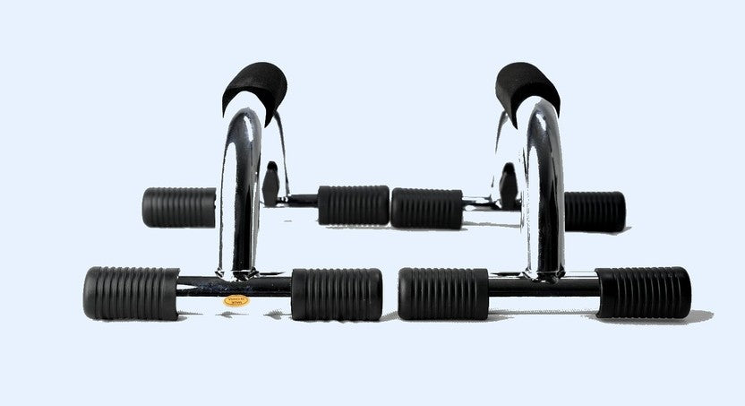 TA Sports Push Up Bars | Rotating Handles | Wrist & Elbow Support | Non-Slip | Home Gym | Men & Women