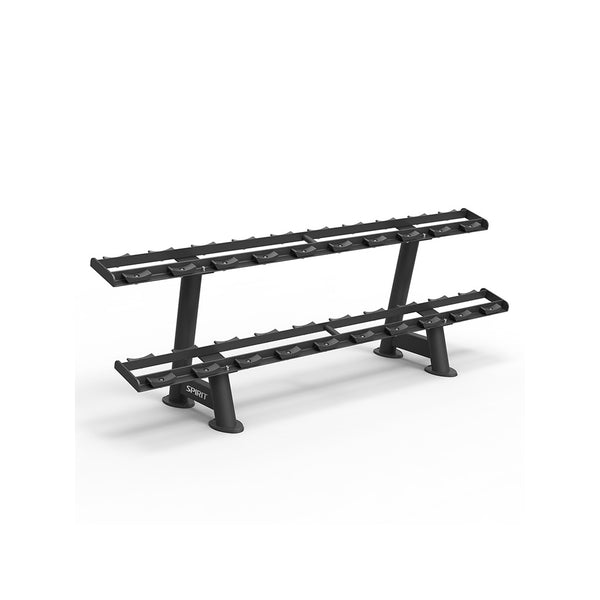 Spirit Fitness Two Tier Dumbbell Rack