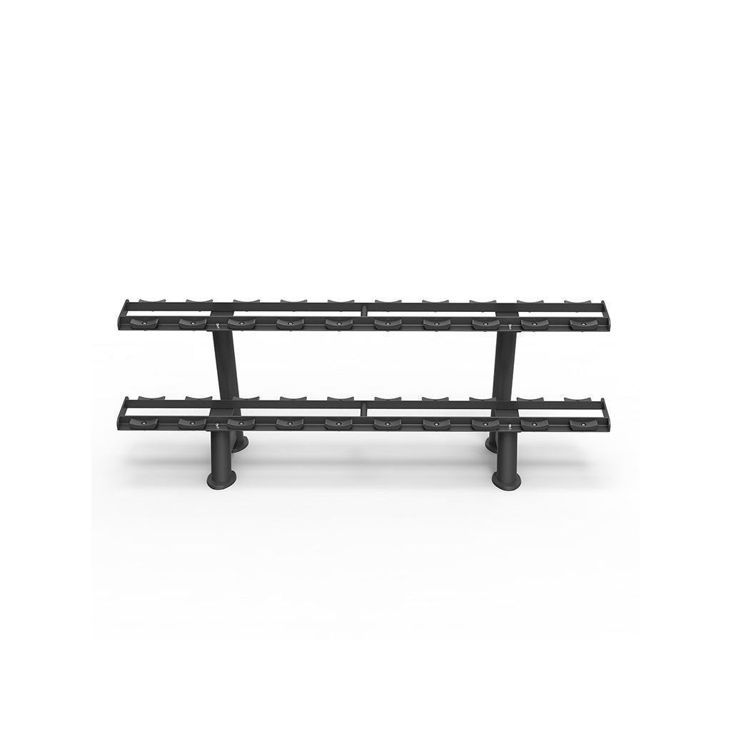 Spirit Fitness Two Tier Dumbbell Rack