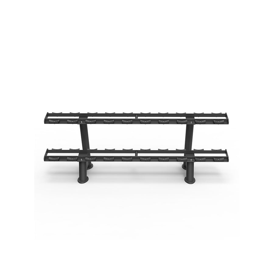 Spirit Fitness Two Tier Dumbbell Rack