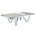 Cornilleau Park Outdoor Table Tennis Table - All-Weather, Foldable, Professional Play - Grey
