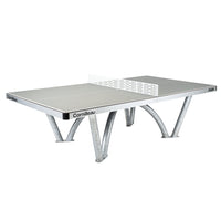 Cornilleau Park Outdoor Table Tennis Table - All-Weather, Foldable, Professional Play - Grey
