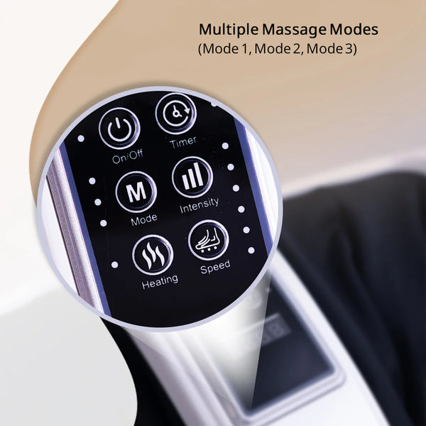 Xenso Foot & Calf Massager | Air Compression, Rolling Massage, Heat Therapy & 3 Modes – Home Wellness Device