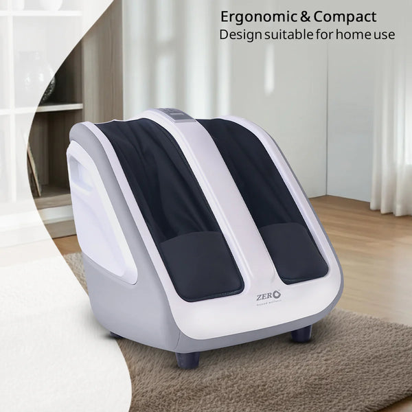 Xenso Foot & Calf Massager | Air Compression, Rolling Massage, Heat Therapy & 3 Modes – Home Wellness Device